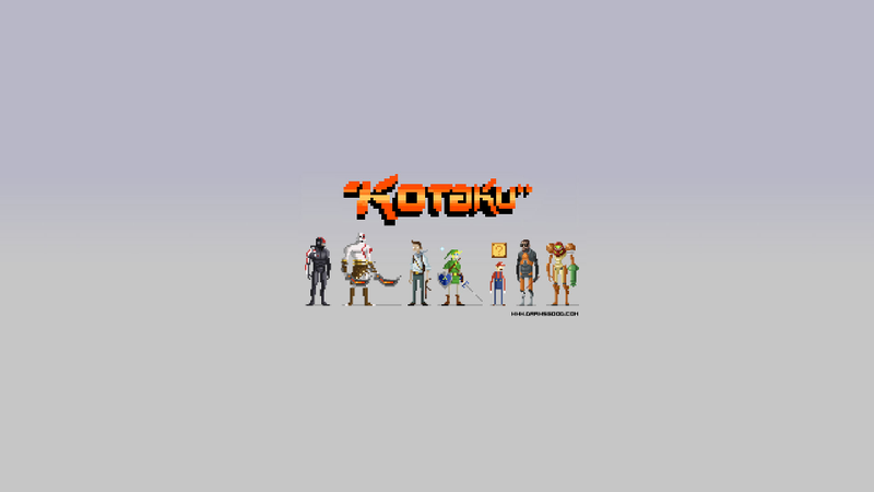 Illustration for article titled Here, Have Some Kickass Kotaku Wallpaper